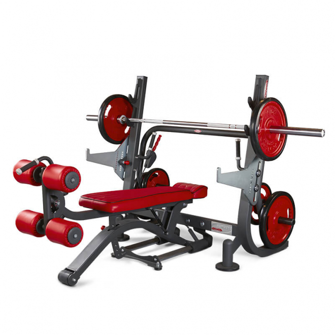 Силовой тренажер PANNATA Freeweight High Performance OLYMPIC MULTI BENCH 1HP206, фото