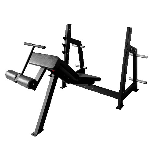 Скамья для жима под углом вниз BRONZE GYM AL-306, фото