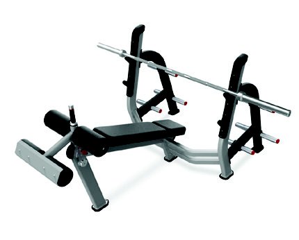 Скамья для жима лежа NAUTILUS Olympic Decline Bench CHF/9NP-B7204-13BZS, фото