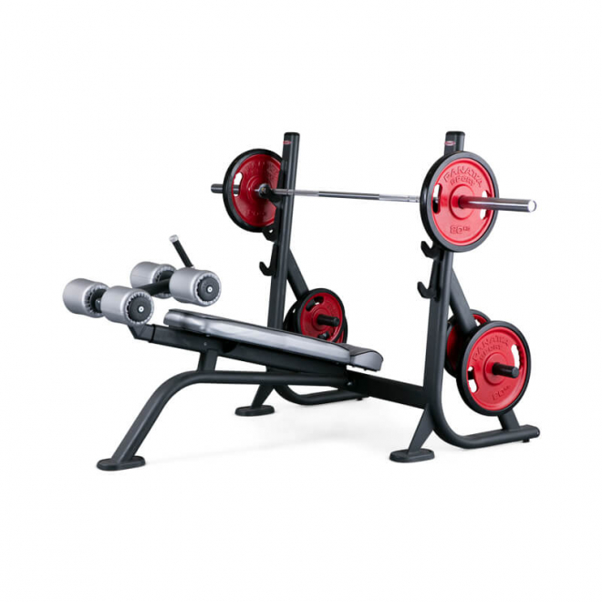 Скамья силовая PANATTA Fit Evo Olympic Decline Bench 1FE206, фото