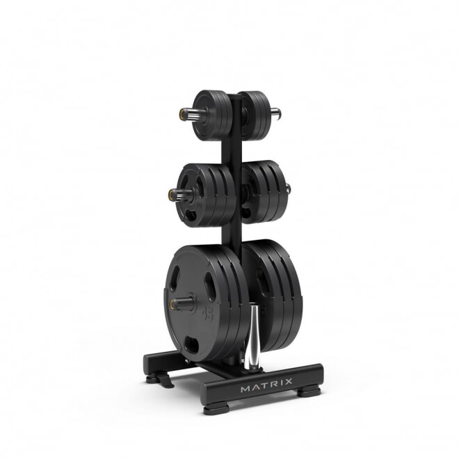 Подставка под диски и грифы MATRIX Magnum Weight Tree w/Bar Holders MG-A67B, фото