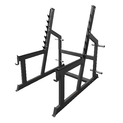 Стойка для приседаний с ограничением BRONZE GYM AL-309, фото