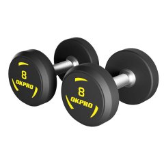 Гантели уретановое покрытие круглая OK1036