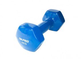Гантель виниловая OKPRO 4 кг OK1001A
