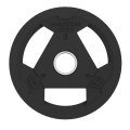 Диск олимпийский обрезиненный BRONZE GYM BGPLR100 10 кг, фото
