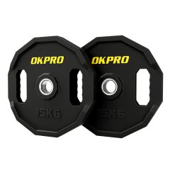 Диски олимпийские CPU полиуретановые OKPRO OK2038