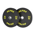 Диски бамперные обрезиненые OKPRO OK2006-1 Черные, фото