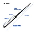 Гриф для кроссфита мужской 20 кг 220 см до 680 кг OKPRO OK5000-1, фото